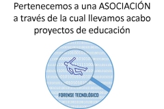 Vortex pertenece a Forense Tecnológico y subvencion a centros educativos y AMPAS