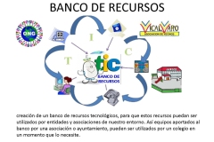 Banco de recursos de la Subvencion a centros educativos y AMPAS