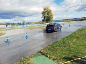 Vortex invitada por Xerox a una experiencia de conducción en el Jarama