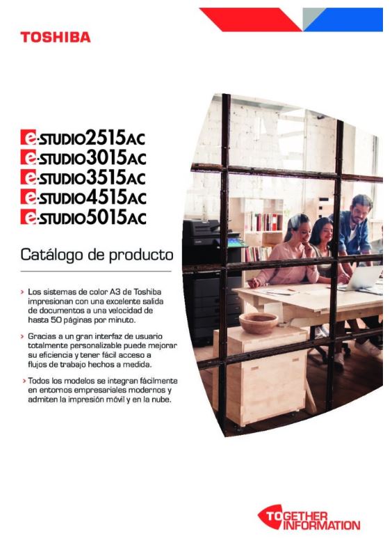 Catalogo e-STUDIO5015AC Series