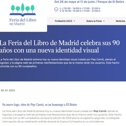 Noticia de la Feria del Libro de Madrid