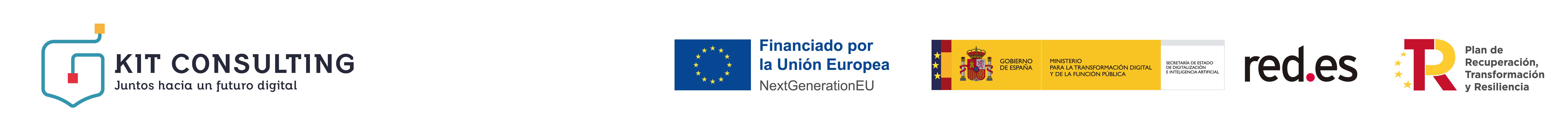 Programa kit consulting cofinanciado por los fondos next generation (EU) del mecanismo de recuperación y resilencia gobierno de España red.es